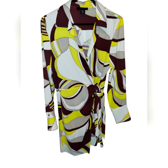 House of Harlow 1960 Dresses & Skirts - House of Harlow 1960 silky soft wrap dress,like new size M